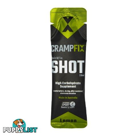 CrampFix Quickfix Cramp Relief Shot - 20ml - Lemon - CFXSLEM