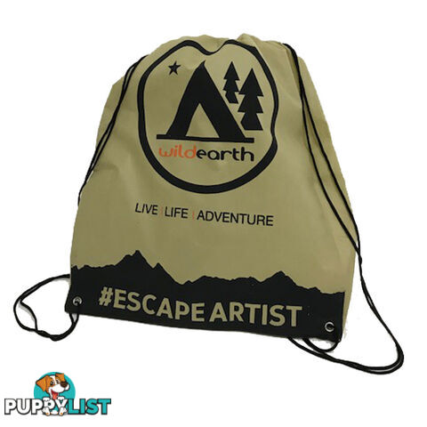 Escape Artist Eco Drawstring Backpack - Cream - WEECOBAG-CREAM