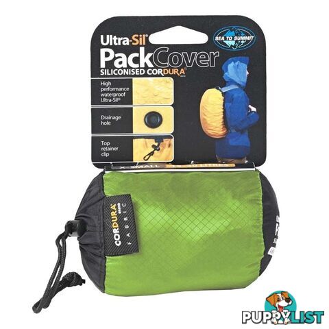 Sea To Summit Ultra-Sil 70-90L Pack Cover - Large - Lime - APCSILLLI