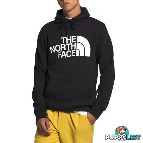 The North Face Half Dome Pullover Mens Fleece Hoodie - TNF Black - M - NF0A4M4BJK3-T0M