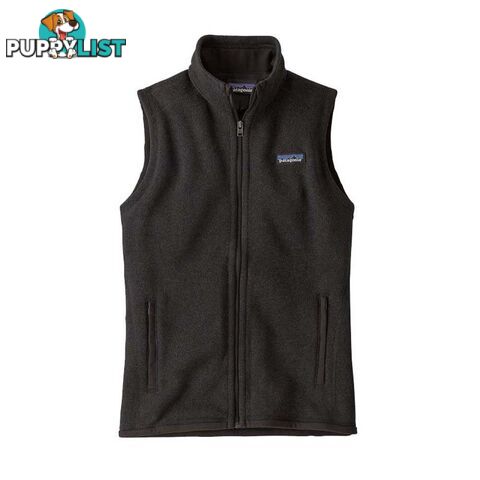 Patagonia Better Sweater Womens Fleece Vest - Black - XS - 25887-BLK-XS