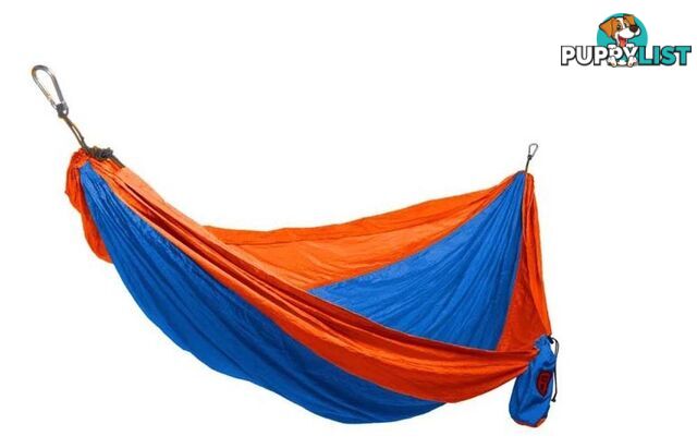 Grand Trunk Double Hammock w/ Strap - Blue/Orange - DLXH-27