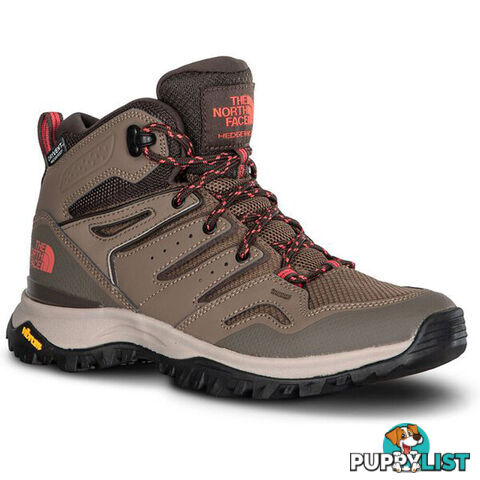 The North Face Hedgehog Fastpack II Mid Womens Waterproof Hiking Boots - Bipartisan Brown/Coffee Brown - 8.5 - NF0A46AOMD0-08H