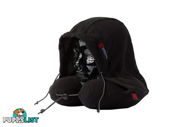 Grand Trunk Blackout Hooded Neck Pillow - Black - HTP