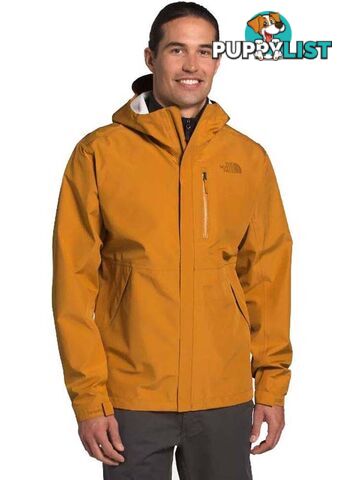 The North Face Dryzzle Futurelight Mens Waterproof Jacket - Citrine Yellow - XXL - NF0A4AHMHBX-X2L