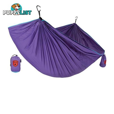 Grand Trunk Tech Single Hammock - Aqua/Violet - TT-SH-41-53