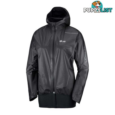 Salomon S/LAB MotionFit 360 Womens Waterproof Running Jacket - Black - XS - LC1152900-XS