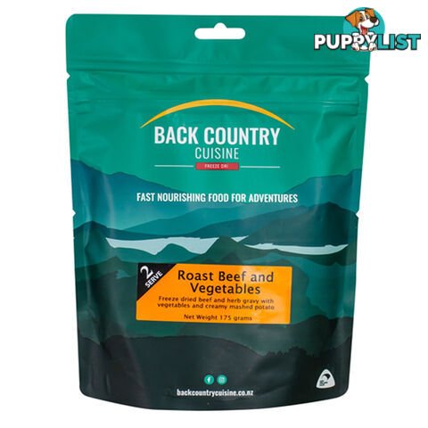 Back Country Cuisine Roast Beef and Veg - Regular - BC515