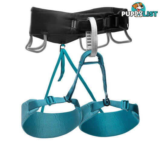 Black Diamond Momentum Womens Climbing Harness - Aqua Verde - BD6511023019