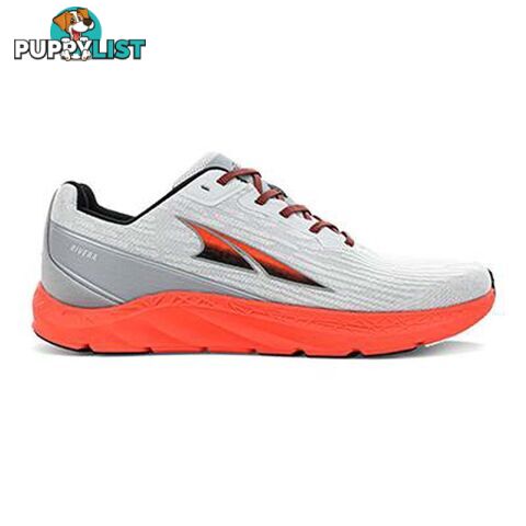 Altra Rivera Mens Road Running Shoes - Gray/Orange - 11.5US - AL0A4VQL280-115