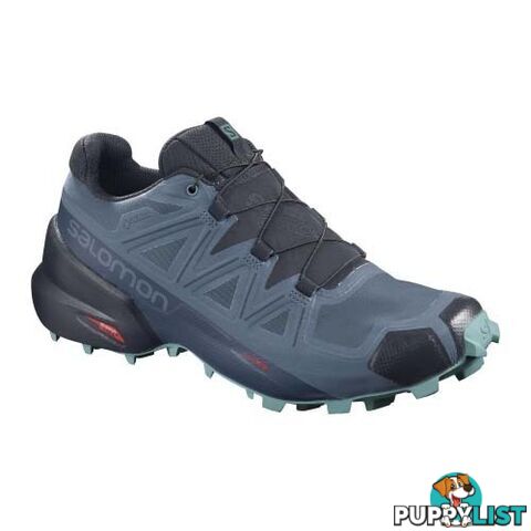 Salomon Speedcross 5 GTX Womens Trail Running Shoes - Copen Blue/Navy - 10US - 411175-085