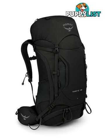 Osprey Kestrel 48L Mens Backpack - Black - M/L - OSP0762-Black-ML