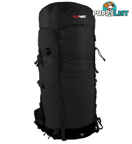 Black Wolf Tarn 75 Trekking Backpack - Jet Black - W0027