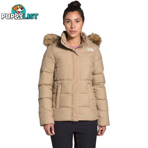 The North Face Gotham Womens Down Insulated Jacket - Hawthorne Khaki - M - NF0A4R33H7E-T0M