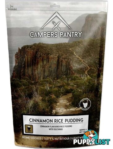 Campers Pantry Cinnamon Rice Pudding - CPCRP5517