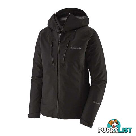 Patagonia Triolet Womens Alpine Waterproof Jacket - Black - XS - 83407-BLK-XS