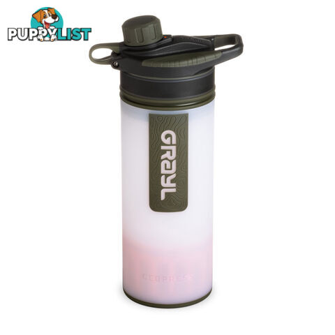 Grayl GeoPress Water Purifier Bottle - Alpine White - 400-WHT