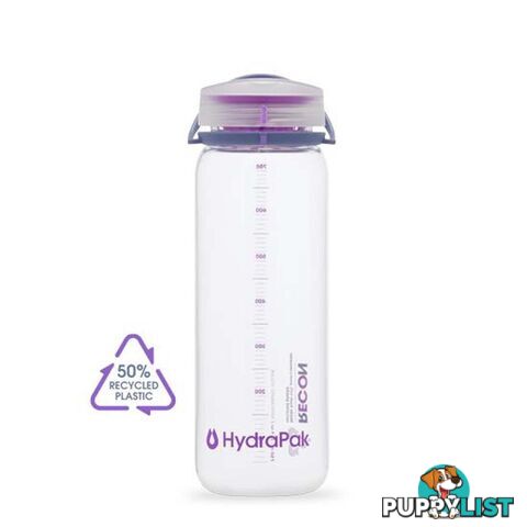 Hydrapak Recon 750Ml Water Bottle - Violet - HYD-BR01V