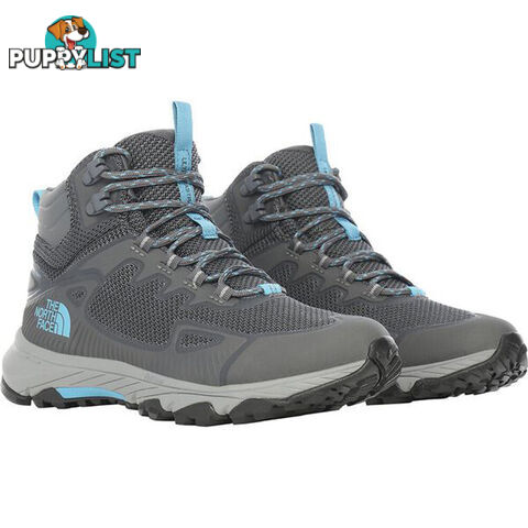 The North Face Ultra Fastpack IV Mid Futurelight Womens Hiking Boots - Zinc Grey/Caribbean Sea - 7 - NF0A46BVR47-07F