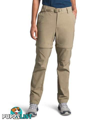 The North Face Paramount Convertible Womens Hiking Pant - Twill Beige - AU16/US12 - NF0A4CK9ZDL-R-12F