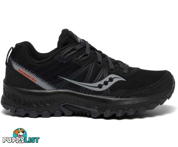 Saucony Excursion TR14 Womens Trail Running Shoes - Black/Charcoal - 10 - S10584-1-10