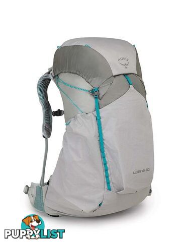 Osprey Lumina 60L Lightweight Backpack - Cyan Silver-M - OSP0732-CyanSilvr-M