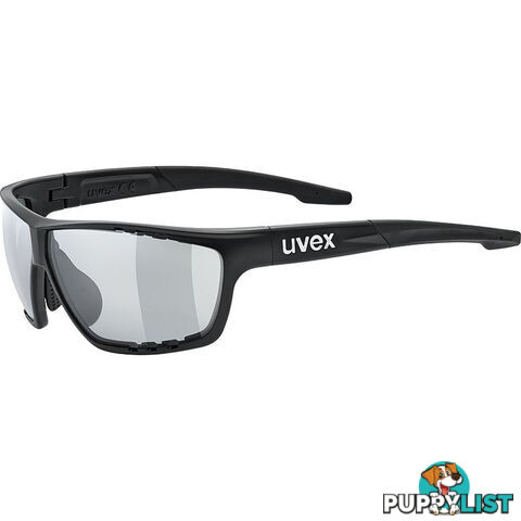 Uvex Sportstyle 706 V Sports Sunglasses - Black Matte - S5320052201