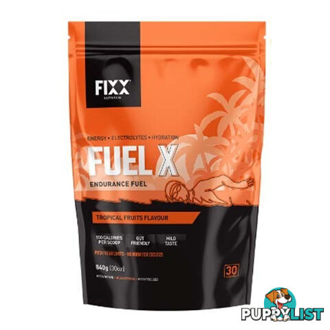 Fixx Nutrition Fuel X Endurance Fuel - 840g Bag - Tropical - FXFXBTP840