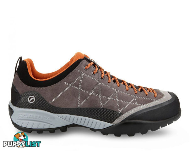 Scarpa Zen Pro Mens Approach Shoes - Charcoal/Tonic - US8 / EU41 - SCA10099-Charcoal-T-41