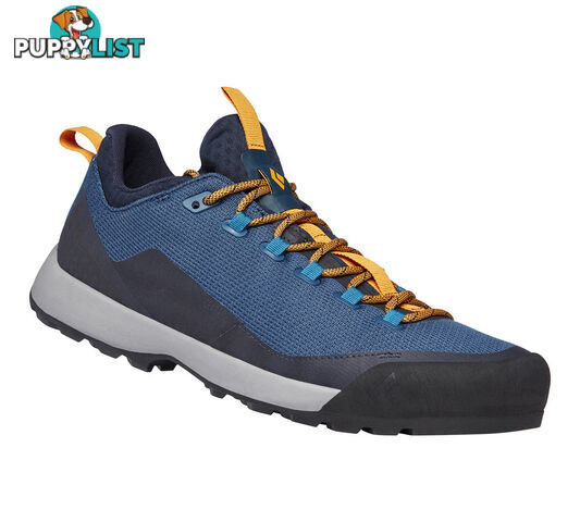 Black Diamond Mission LT Mens Approach Shoes - Eclipse/Blue Amber - 11 - BD58000191291101