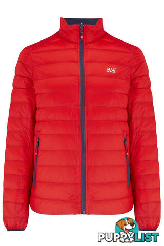 Mac In A Sac Polar Mens Reversible Insulated Down Jacket - Red/Navy - M - POL1189RED-NVM