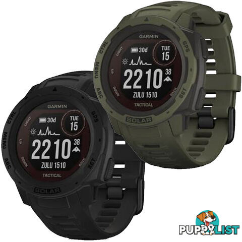 Garmin Instinct Outdoor Solar Watch - Tactical Edition - 010-02293-1