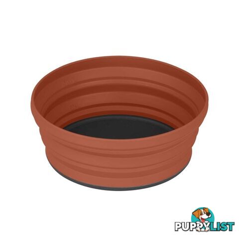 Sea To Summit X-Bowl Lightweight Collapsible Bowl - Rust - AXBOWLRU