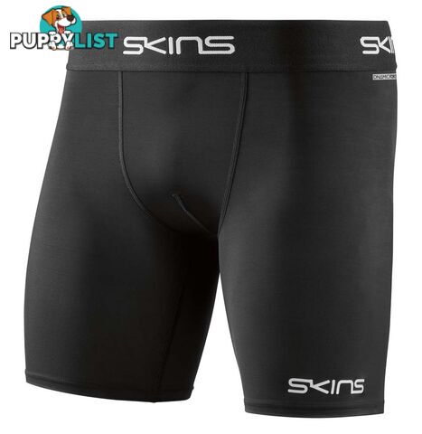 SKINS DNAmic Force Mens 1/2 Compression Tights - 25cm - Black - M - SWDF00011179001M