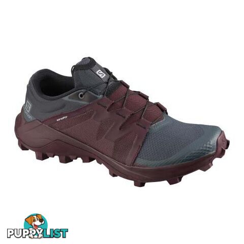 Salomon Wildcross Womens Trail Running Shoes - India Ink/Wine Tasting - 8US - 411172-065