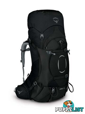 Osprey Ariel 55 Womens Hiking Backpack - Black - M/L - OSP0886-Black-M-L