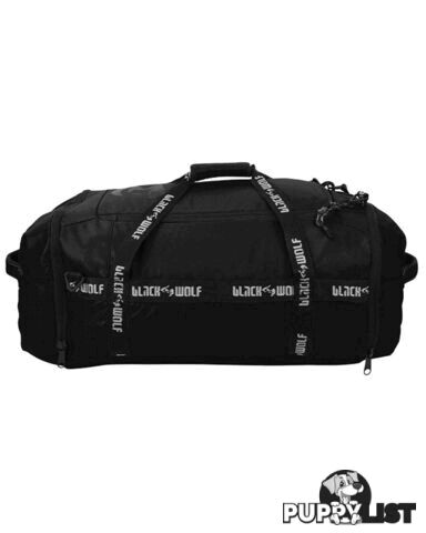 Black Wolf Adventure Pro Duffle 60L Duffle Bag - Jet Black - W0139-JetBlack