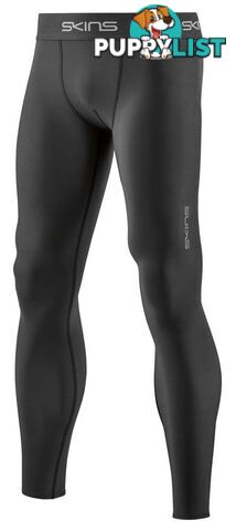 SKINS DNAmic Force Youth Long Compression Tights - Black - SWDF80000019001