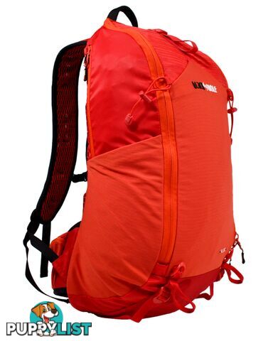 Black Wolf Flex Hiking Pack - True Red - W0194-TrueRed