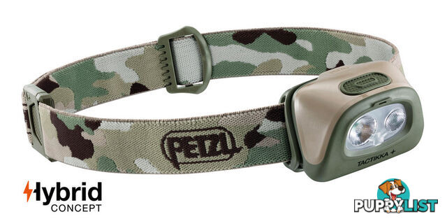 Petzl Tactikka + 350 Lumen Compact Headlamp - Camouflage - L370-E089EA01