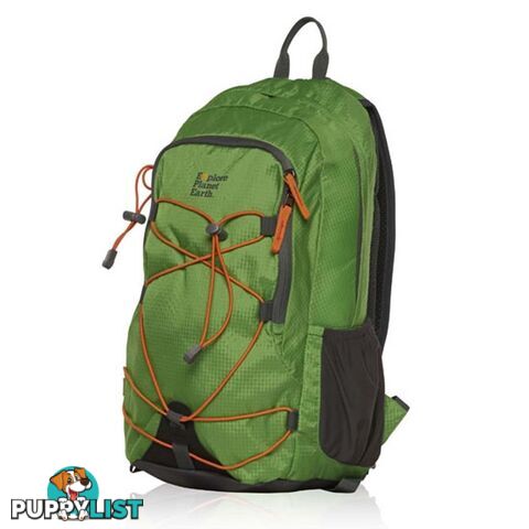 Explore Planet Earth Cloud 20L Hiking Day Pack - Green - CLD20GRN