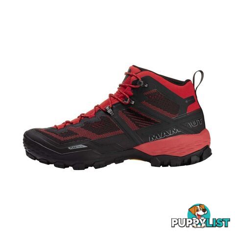 Mammut Ducan Mid GTX Mens Hiking Shoes - Dark Spicy/Black - 10.5US - 3030-03540-3618-1095