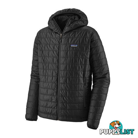 Patagonia Nano Puff Mens Insulated Hoody - Black - XL - 84222-BLK-XL