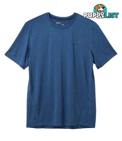 Marmot Conveyor Mens Short Sleeve Performance T-Shirt - Arctic Navy Heather - XL - 417908719XL