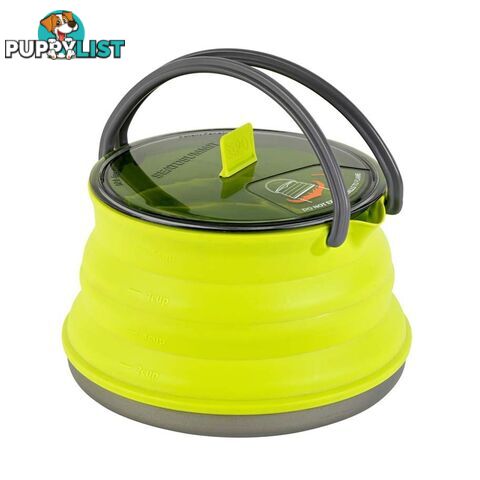 Sea To Summit X-Kettle Collapsible 1.3 Lightweight kettle - Lime - AXKET1.3LI