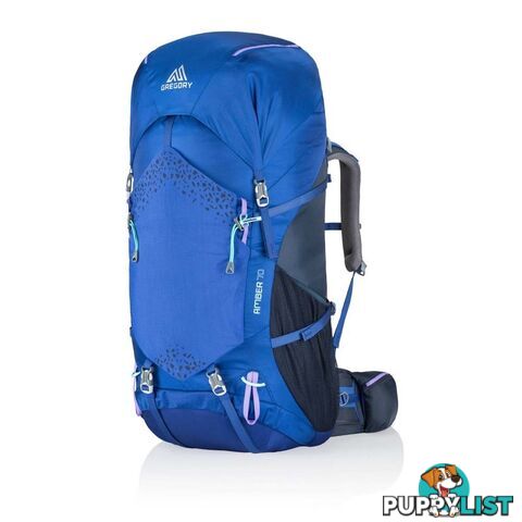 Gregory Amber 70 Womens Hiking Backpack - Pearl Blue - 77835-2271