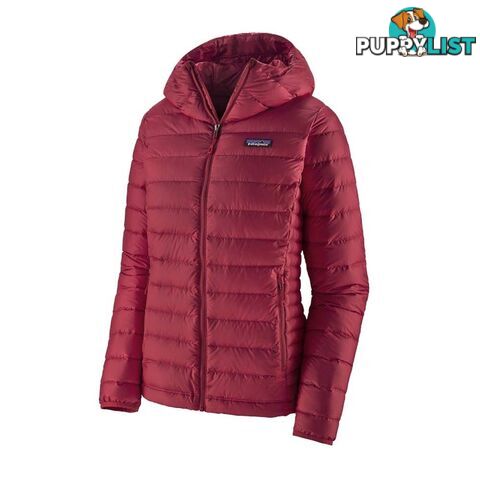 Patagonia Down Sweater Womens Down Insulated Hoody - Roamer Red - XS - 84711-RMRE-XS