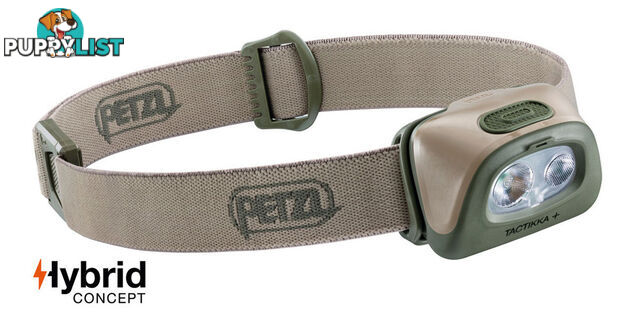 Petzl Tactikka + 350 Lumen Compact Headlamp - Desert - L370-E089EA02