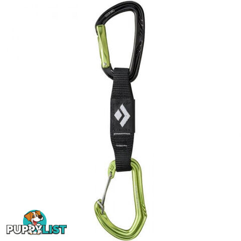 Black Diamond LiveWire Quickdraw Carabiner Set 12cm - BD3810830000ALL1