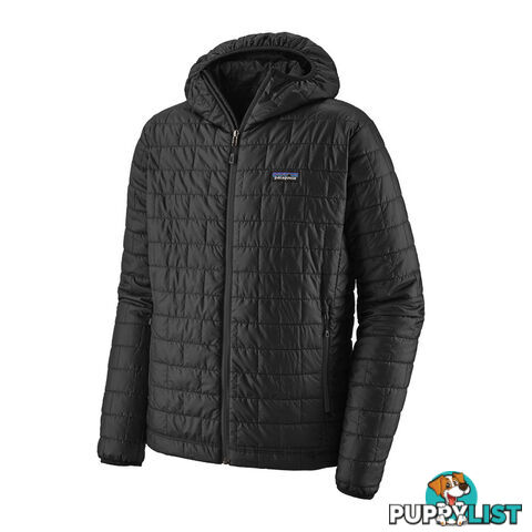 Patagonia Nano Puff Mens Insulated Hoody - Black - XXL - 84222-BLK-XXL